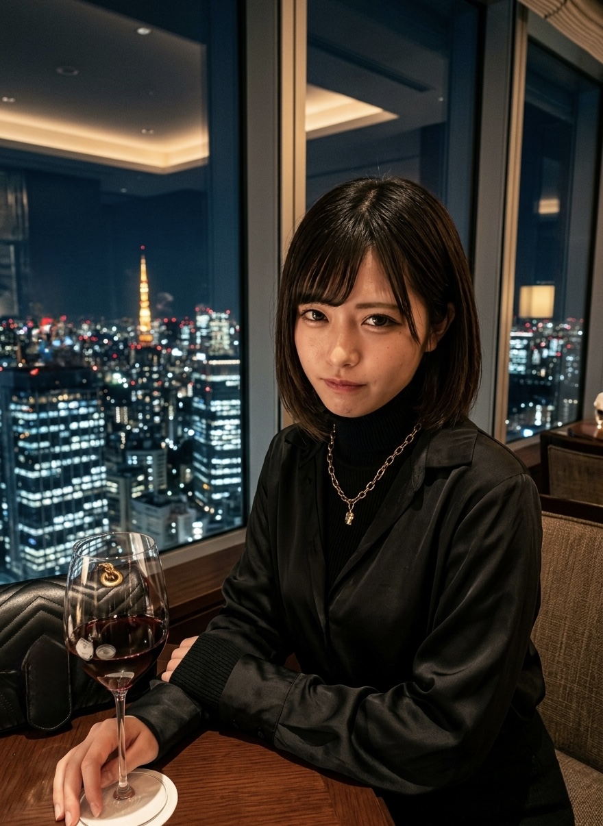 謎の上から目線（お断り😤🤚）は不要。外見だけじゃない、誠実なあなたを求める魅力的な清楚系女子との出会いを Omiai ・ with で診断するカード
