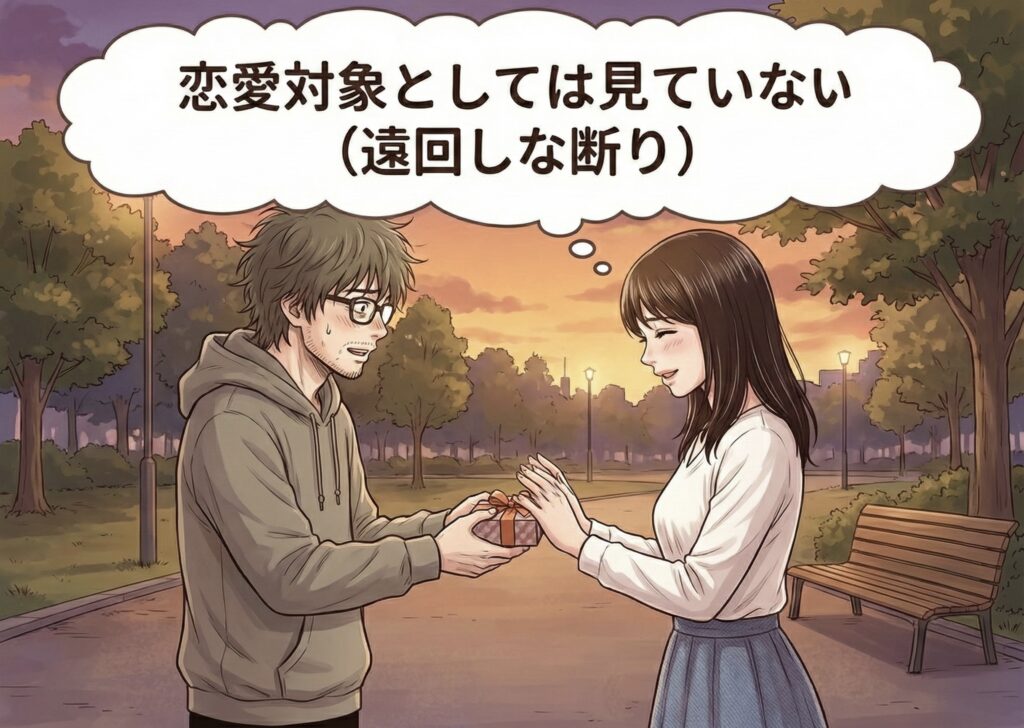 恋愛対象として見ていない