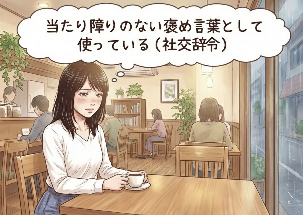 社交辞令 褒め言葉