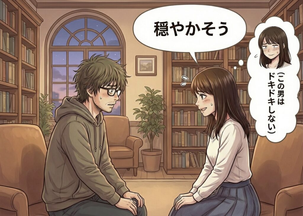 女性の言う 穏やか