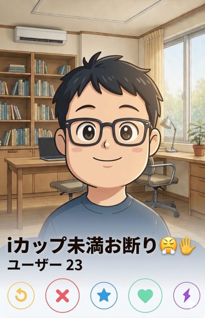 AIで完全再現したティンダーの高望みプロフィールの架空例